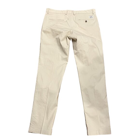 Ben Sherman Men's Slim Fit Stretch Chino Pants, Cotton, Putty, 36x32 - Picture 4 of 12